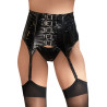 Black Level Porte-Jarretelles Vinyl Belt Noir